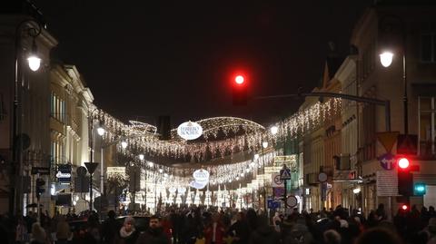 07.12.2019 | Wielka iluminacja w Warszawie. "Pięknie wszystko wygląda"