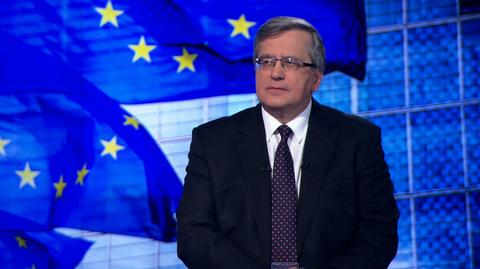 08.02.2017 | Bronisław Komorowski: wejście do strefy euro to dla Polski zadanie strategiczne