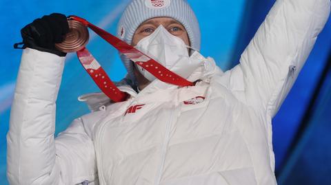 08.02.2022 | Dawid Kubacki odebrał brązowy medal olimpijski