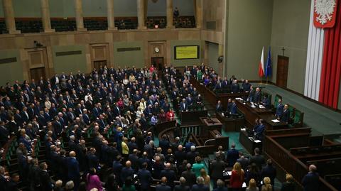 08.02.2023 | Koalicja Obywatelska przed PiS, pięć partii w Sejmie. Sondaż dla "Faktów" TVN i TVN24