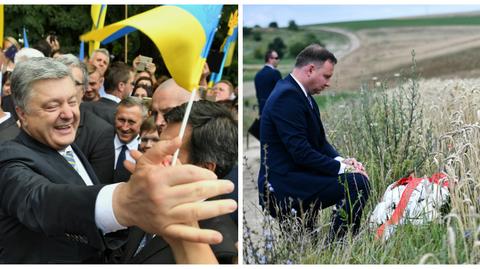 08.07.2018 | Duda wspomniał ofiary rzezi wołyńskiej, Poroszenko - akcji odwetowej