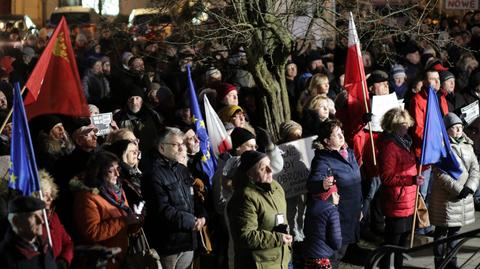 09.02.2020 | Solidarnie z Juszczyszynem. Demonstracje w wielu miejscach w Polsce
