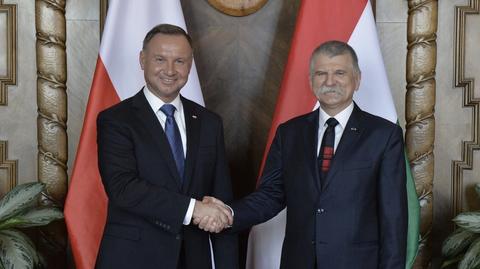 09.09.2021 | Prezydent Andrzej Duda z oficjalną wizytą na Węgrzech