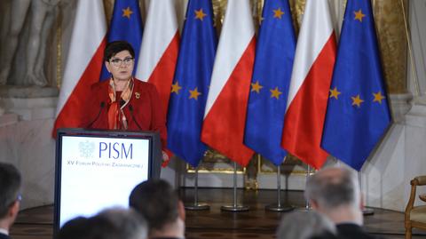 09.11.2017 | Szydło: Szymański i Waszczykowski to filary polskiej dyplomacji