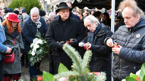 12.02.2020 | "Przyjacielu, żegnaj". Romuald Lipko pochowany na cmentarzu w Lublinie