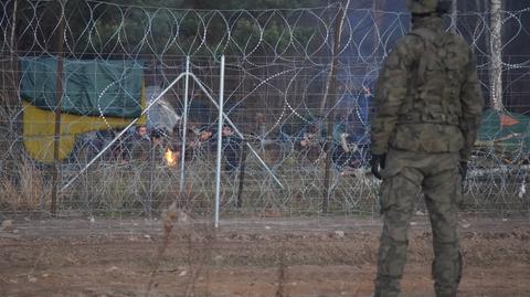 12.11.2021 | Polskie służby podają, że w obozie w okolicach Kuźnicy jest około tysiąca osób