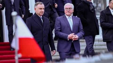 12.12.2022 | Andrzej Duda z wizytą w Berlinie. Prezydent podziękował za propozycję dotyczącą Patriotów