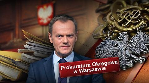 13.03.2017 | Prokuratura wzywa Donalda Tuska w roli świadka. "Polityczna zemsta"