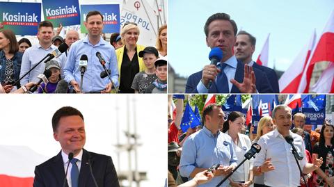 13.06.2020 | Kandydaci opozycji walczą o drugą turę. "Polaryzacja nie służy Polsce"
