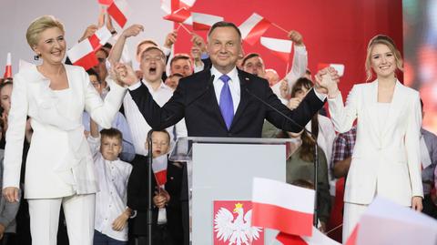 13.07.2020 | Andrzej Duda zwycięzcą drugiej tury wyborów prezydenckich