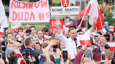 13.07.2020 | "Podajcie rękę sąsiadowi". Duda chce tonować emocje, ale te nie opadają