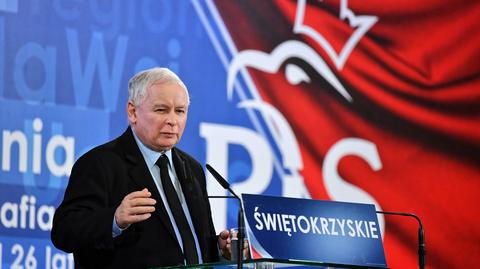 13.10.2018 | Kaczyński ostro o ludowcach w Świętokrzyskiem. "Nieprzerwana kampania kalumnii, oszczerstw i kłamstw"