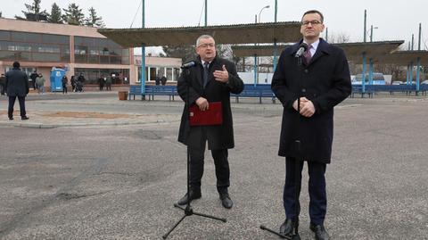 14.03.2019 | Słowa premiera o dojeździe z Błonia. "Autobusem to tak, ale pociągiem jest dobrze"