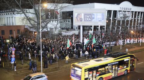 14.03.2021 | "To nie jest chodzenie za Babcią Kasią". Pytania o zachowanie policji podczas zgromadzenia kibiców