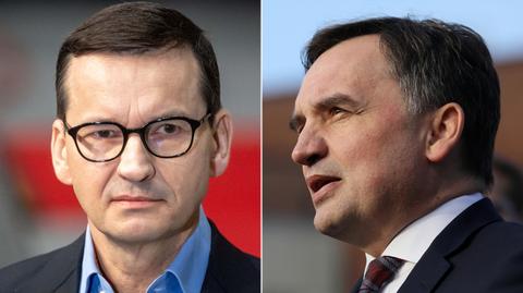 14.11 | Dwugłos w sprawie środków z UE. Morawiecki: wzmacniają suwerenność, Ziobro: to szantaż