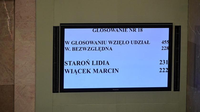 15.06.2021 | Lidia Staroń wybrana przez Sejm na stanowisko RPO. Teraz czas na Senat