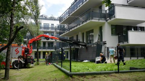 16.06.2020 | Balkon runął na ziemię i przygniótł mężczyznę