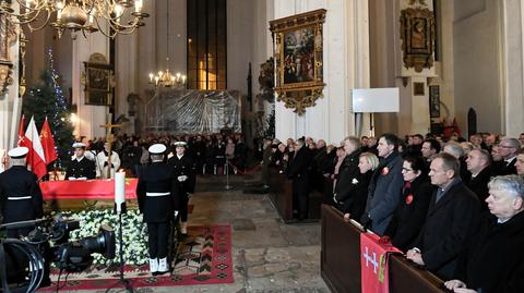 18.01.2019 | "Gdańsk jest dziś w centrum Europy". Msza za Pawła Adamowicza