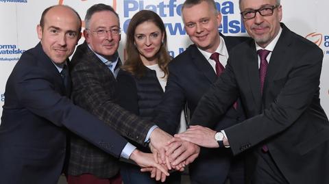 18.01.2020 | Debata kandydatów na szefa PO za zamkniętymi drzwiami. "Taka była decyzja władz"