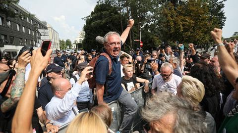 18.07.2018 | Protesty przed Sejmem przeciw nowelizacji ustawy o Sądzie Najwyższym