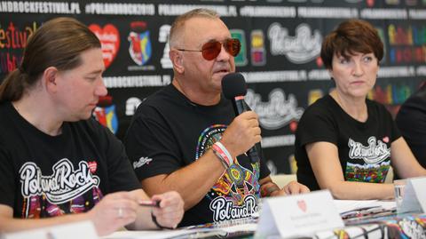 18.07.2019 | Jerzy Owsiak zaprasza na Pol'and'Rock Festival
