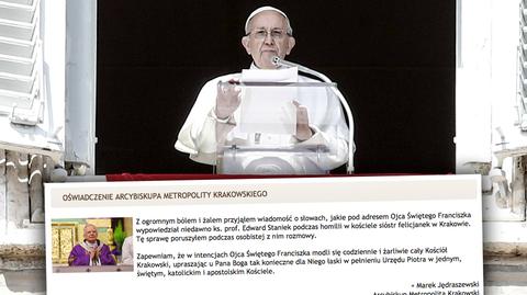 19.03.2018 | Ksiądz modlił się o "szybkie odejście papieża do Domu Ojca". "Dziwię się, że wierni nie wyszli"