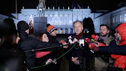 19.12.2017 | Pół godziny rozmów o ordynacji. Szef PKW z wizytą u prezydenta