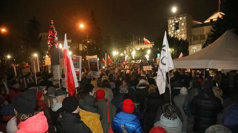 19.12.2019 | W całej Polsce protesty przeciwko "ustawie represyjnej". "Nie zrobiły na mnie wrażenia"