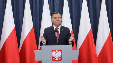 20.07.2018 | Prezydent złożył wniosek o referendum. Zaproponował termin i pytania