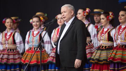 20.07.2019 | "Nie popadajmy w pychę". Kaczyński wzywa do "pełnej mobilizacji"