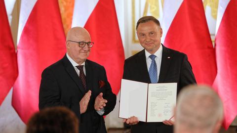 21.07.2020 | Andrzej Duda odebrał uchwałę PKW o wyborze na prezydenta
