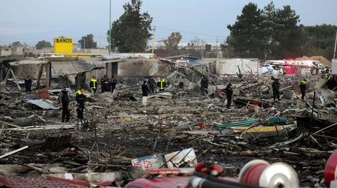 21.12.2061 | W Meksyku eksplodowało 300 ton fajerwerków. Ponad 30 zabitych, dziesiątki rannych
