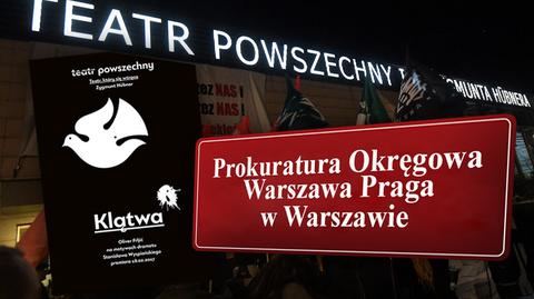 22.02.2017 | Prokuratura sprawdzi, czy sztuka "Klątwa" nie obraża uczuć religijnych