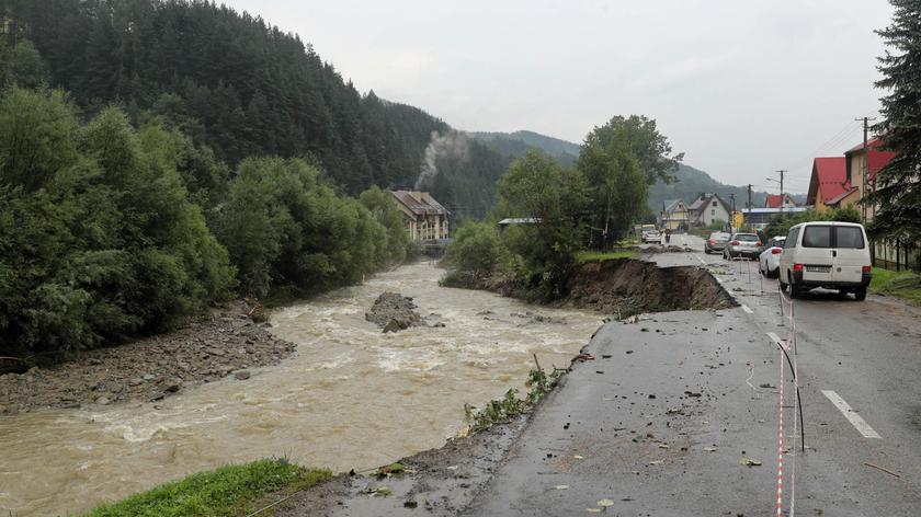 22.07.2018 | Tatrzański krajobraz po ulewach. Jest bardzo niebezpiecznie