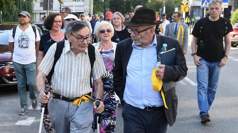 22.07.2018 | Ulicami Warszawy przeszedł Marsz Pamięci. "By nigdy nie zapomnieć"