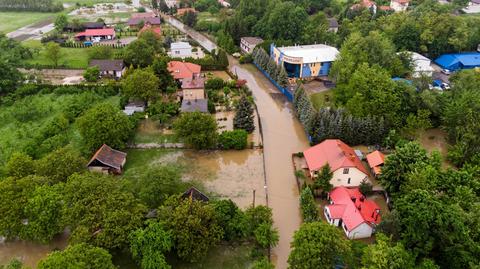 23.05.2019 | Zalane drogi i domy. Południe Polski mocno ucierpiało