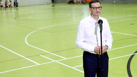 23.06.2022 | Tysiąc hal sportowych dołącza do długiej listy obietnic premiera Morawieckiego
