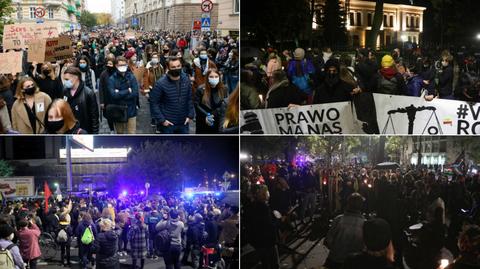 23.10.2020 | Protesty i starcia z policją po decyzji Trybunału Konstytucyjnego