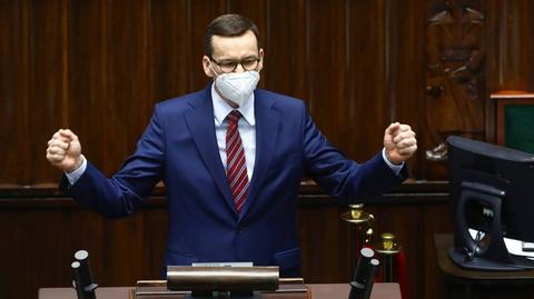 24.02.2021 | "Opozycyjne kłamstwo VAT-owskie". Morawiecki uderza w polityków PO