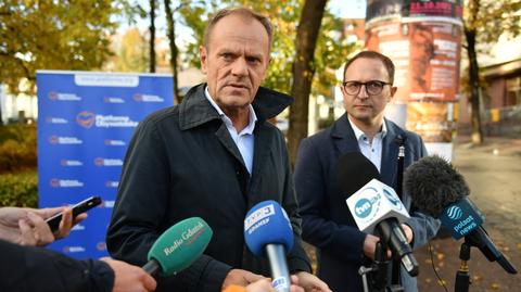 24.10.2021 | Donald Tusk oficjalnie przewodniczącym PO. "Bardzo silny mandat"