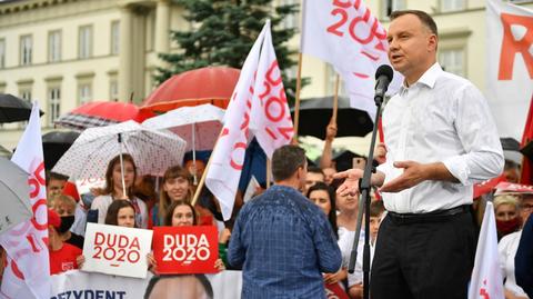 25.06.2020 | Andrzej Duda o pomocy dla frankowiczów: nie zrealizowałem tego zobowiązania w pełni