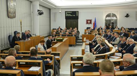 25.07.2018 | Senat nie zgodził się na prezydenckie referendum. "Zagłosowaliśmy tak, jak zagłosowaliśmy"