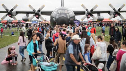 25.08.2018 | "Pierwszy raz latam w Polsce, tu jest super". Kolejny Air Show w Radomiu