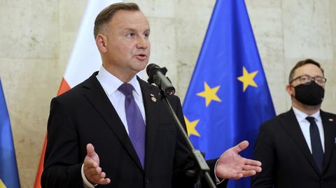 25.08.2021 | Prezydent Andrzej Duda o ustawie anty-TVN: rozwiązanie niezrozumiałe dla naszych amerykańskich partnerów