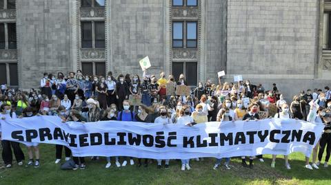 25.09.2020 | Młodzi ponownie wyszli na ulice. "Temat katastrofy klimatycznej jest bagatelizowany"