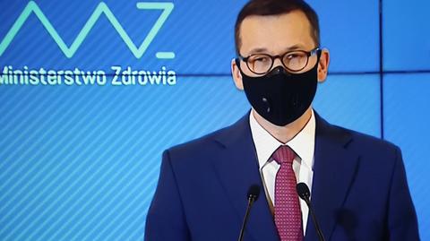 26.11.2020 | Morawiecki przedstawił "tarczę antykryzysową 2.0". "Panu premierowi już się pomieszało"
