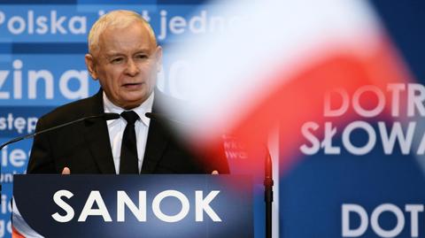 27.10.2018 | "Żart" prezesa Kaczyńskiego. Opozycja nazywa to "politycznym szantażem"