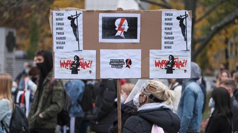 27.10.2020 | Wściekłość, smutek i niepokój o przyszłość. Polacy protestują po orzeczeniu Trybunału