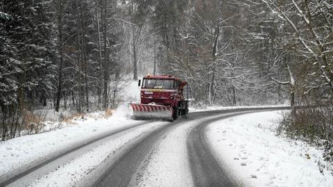 28.12.2019 | Biało i ślisko na drogach południowej Polski