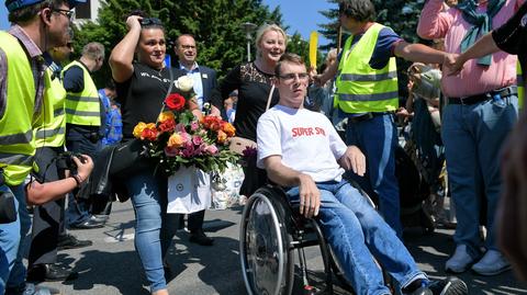 29.05.2018 | "Marzę o tym, żeby ktoś mnie kochał". Niepełnosprawni po proteście